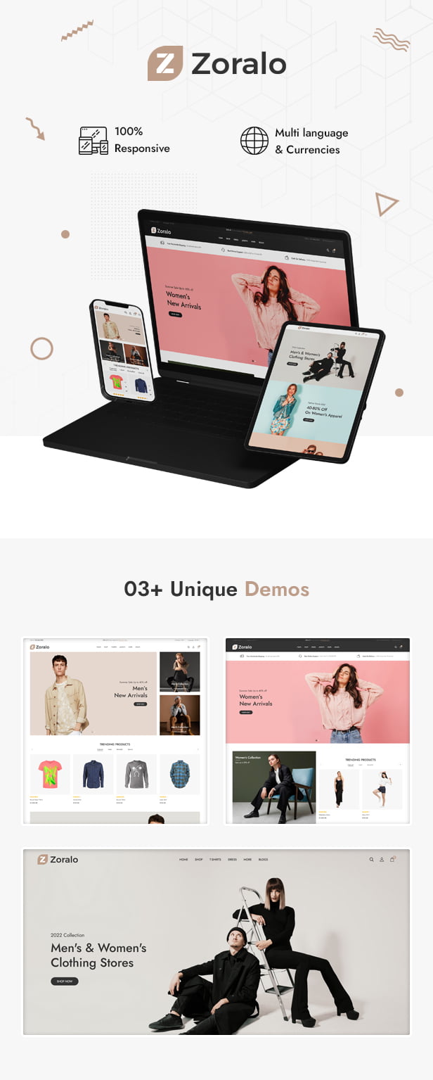 Zoralo Premium OpenCart Theme